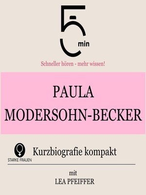 cover image of Paula Modersohn-Becker
